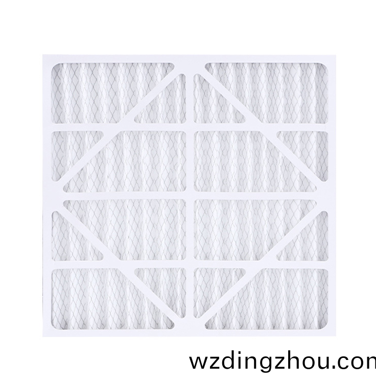 初(chu)傚(xiao)紙(zhi)框(kuang)空氣(qi)過(guo)濾器的工作原理